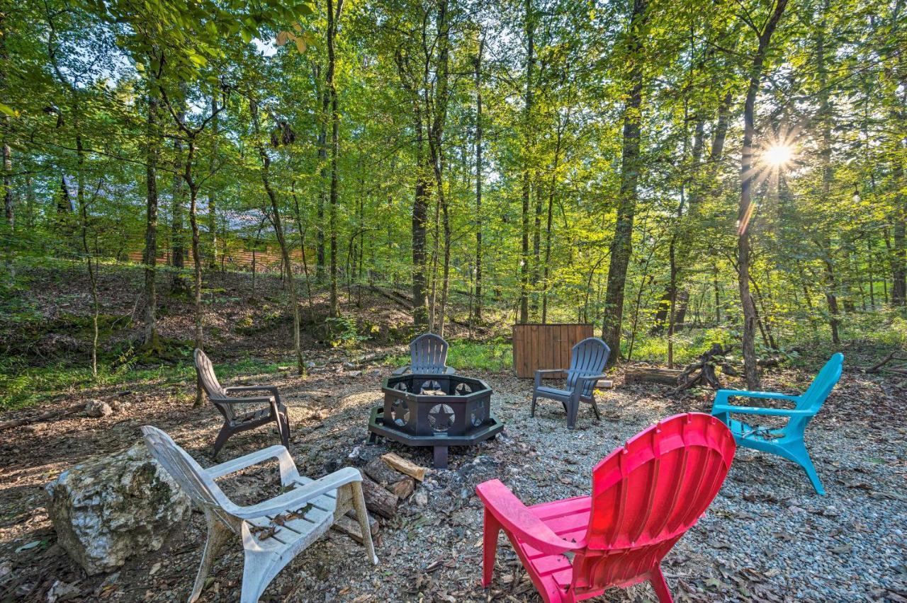 Creekside Broken Bow Cabin With Hot Tub And Fire Pit! Stephens Gap Exterior foto